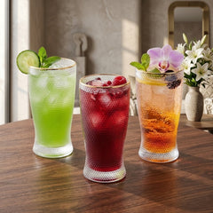 Dotted Design Premium Glass Set – Serve Every Drink in Style! ✨