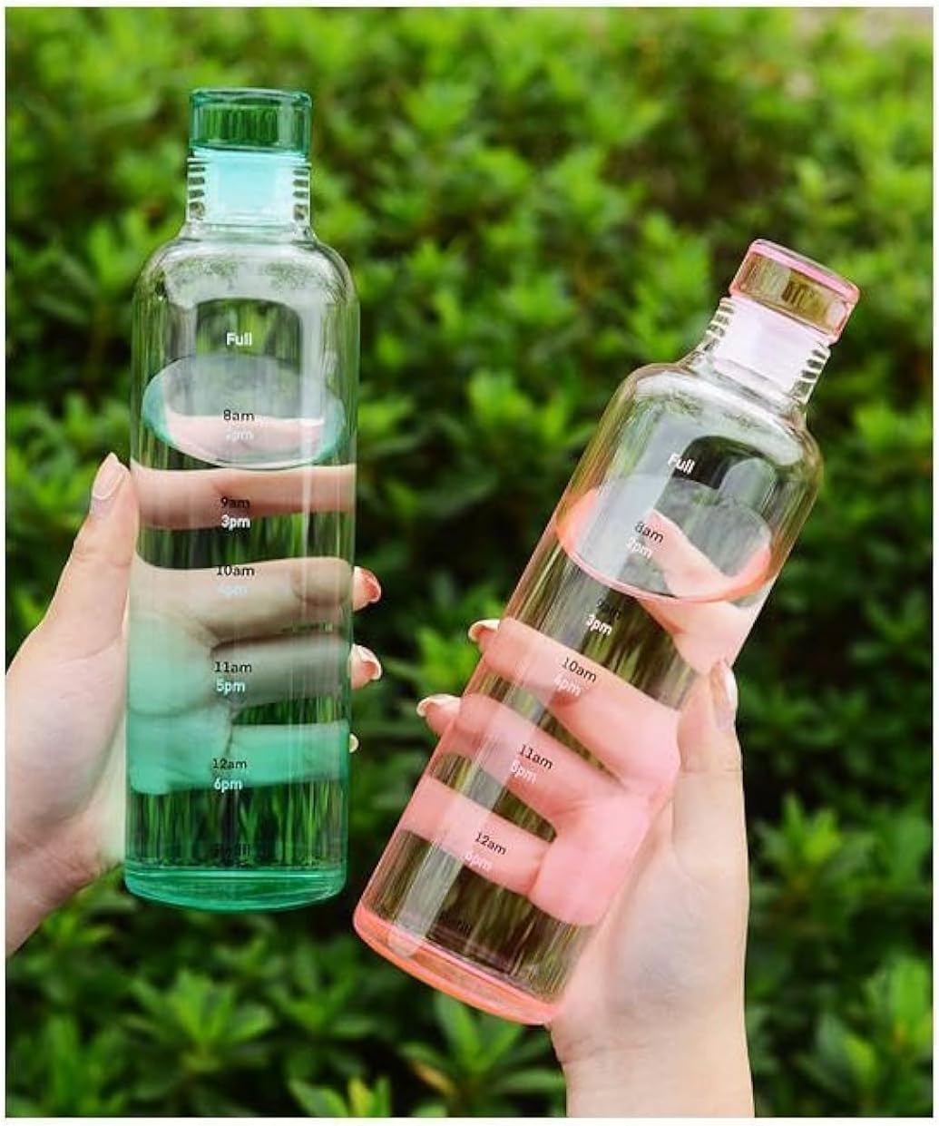 500ml Time Manage Colour Water Bottle ✨