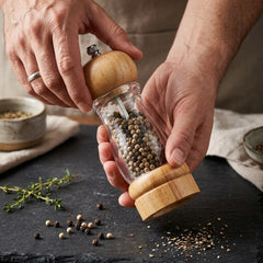 Premium Manual Spice Grinder – A Stylish Essential for Every Kitchen! ✨🌶️