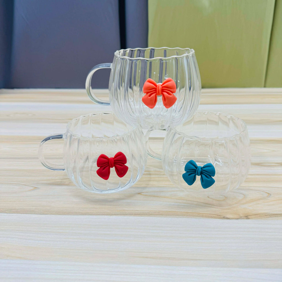 Cute Pink Bow Cup Mug