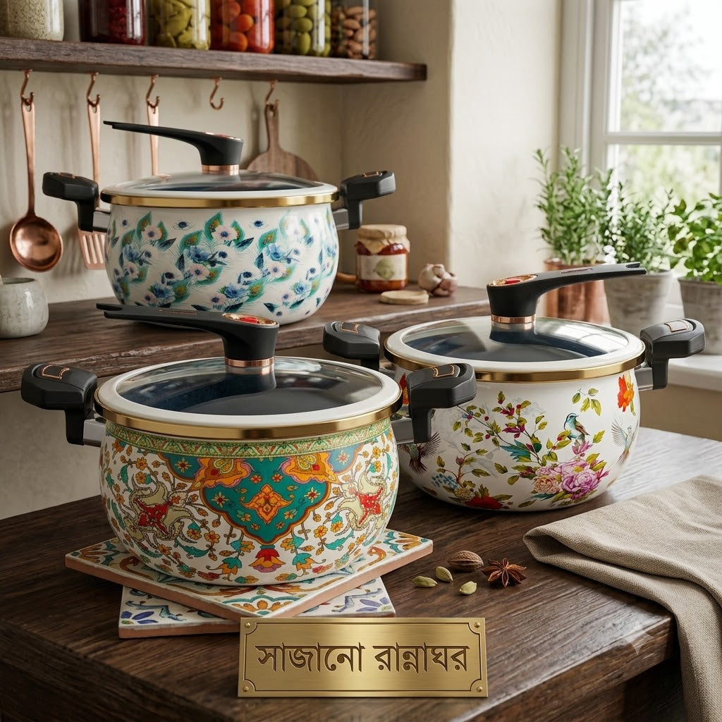 Premium Heat Resistant Micro Pressure Cookware🍲