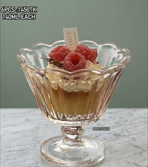 Premium 6-Piece Dessert Cup Set – Serve Every Sweet Treat in Style ✨🍮