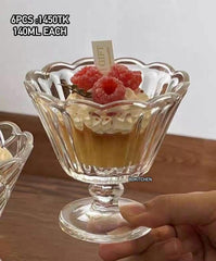 Premium 6-Piece Dessert Cup Set – Serve Every Sweet Treat in Style ✨🍮