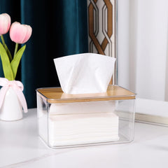 ✨ Acrylic Tissue Box &amp; Dryer Sheet Holder 🏡💎 – Premium Clear Acrylic Organizer for Elegant Home Décor, Laundry Room Storage &amp; Modern Tabletop Styling 🤍🪄