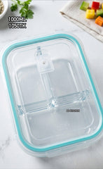 Premium 3-Part Glass Lunch Box ✨🍱