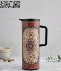 Premium Inner Glass Turkish Design Flask 1000ML✨