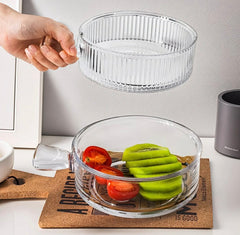 Ovenproof Round Design Glass serving dish Salad Bowls