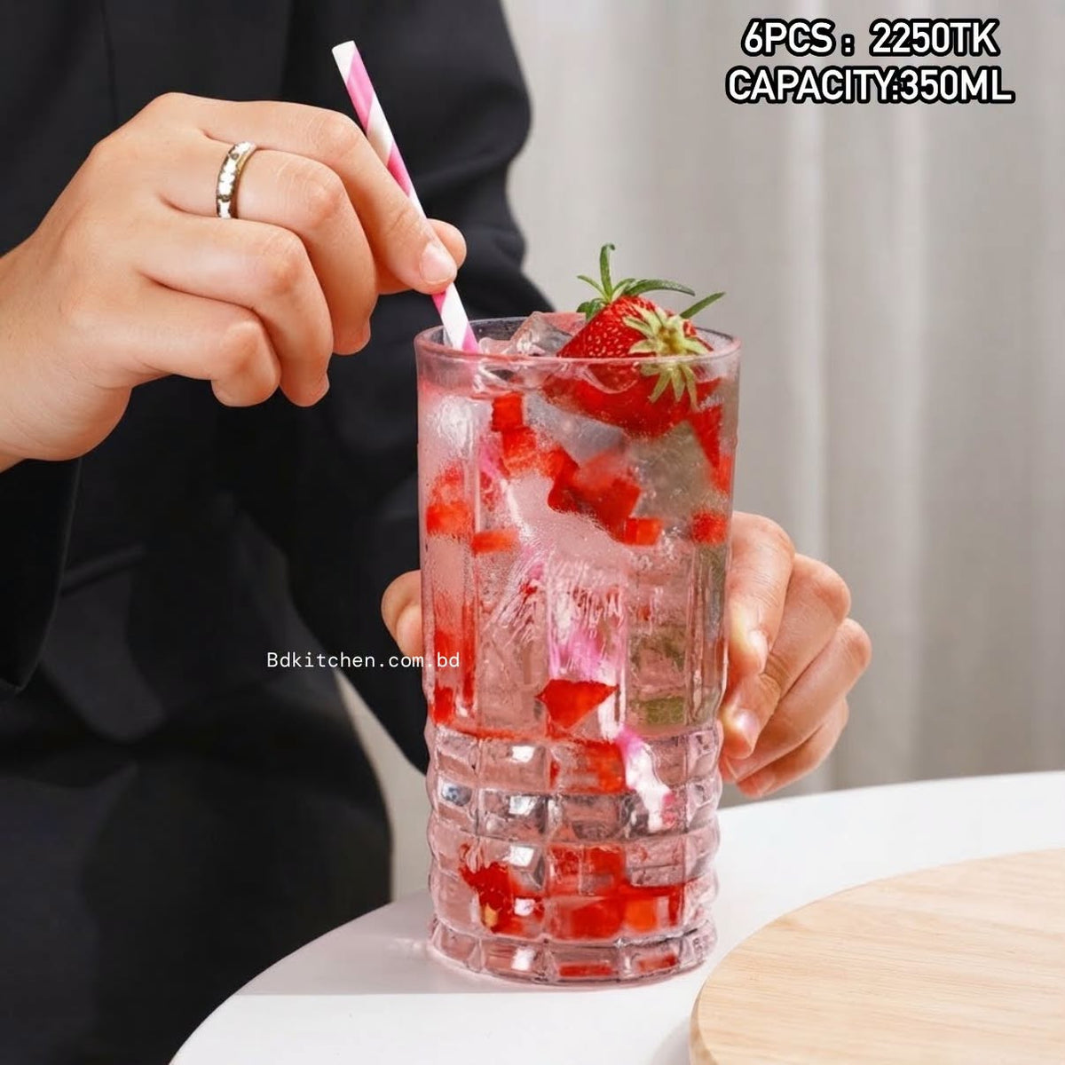Premium Clear Glass Set – Elegant & Timeless 🥂