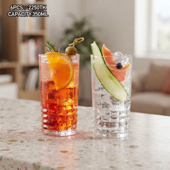 Premium Clear Glass Set – Elegant & Timeless 🥂