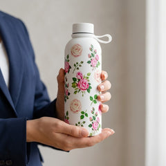 SAKURA FLOWER SERIES STAINLESS STEEL INSULATED WATER BOTTLE 🌸🌸
