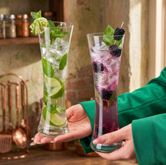 Royal Long Ocean – Thailand Imported Premium Glass Set 🍹🍊🌸🍉