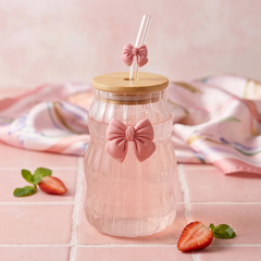 Sip in Style with Our Coquette Pastel Bow Tie Juice Pot! 🍹🎀 ✨