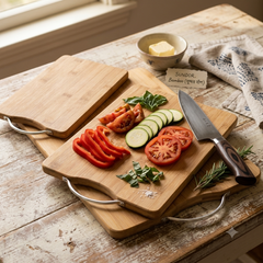 Premium Imported Bamboo Wooden Chopping Board 🔪🌿