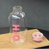 Clear Transparent Borosilicate Heat Resistant Glass Bottle 🧊🌸💦