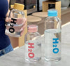 Clear Transparent Borosilicate Heat Resistant Glass Bottle 🧊🌸💦
