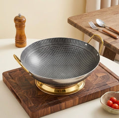 Honeycomb Stainless Steel Non-Stick Wok Pan (Korai) 🔥🥘🍖