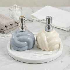 Minimal Design, Maximum Elegance – Ceramic Soap Dispenser🫧 🤍