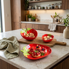 PINTERESTY STRAWBERRY CERAMIC SERVING DISHES – CUTE, COLORFUL &amp; AESTHETIC! 🍓✨