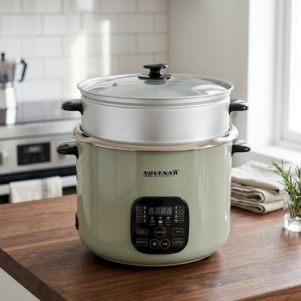 Novena 3.0L Digital Multi Cooker & Rice Cooker – NRC-2025D ✨🍚