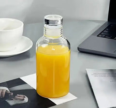 300ml Mini Transparent Glass Water Bottle