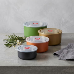 Multipurpose Stainless Steel Food Storage Container Set 🍜✨