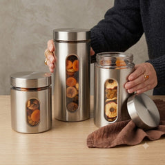 Elevate Your Kitchen Storage with Premium Style! 🥥☕🍪