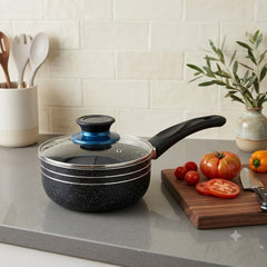 Cook Smarter with Our Premium Non-Stick Marble Coated Milk Pan! 🍳✨