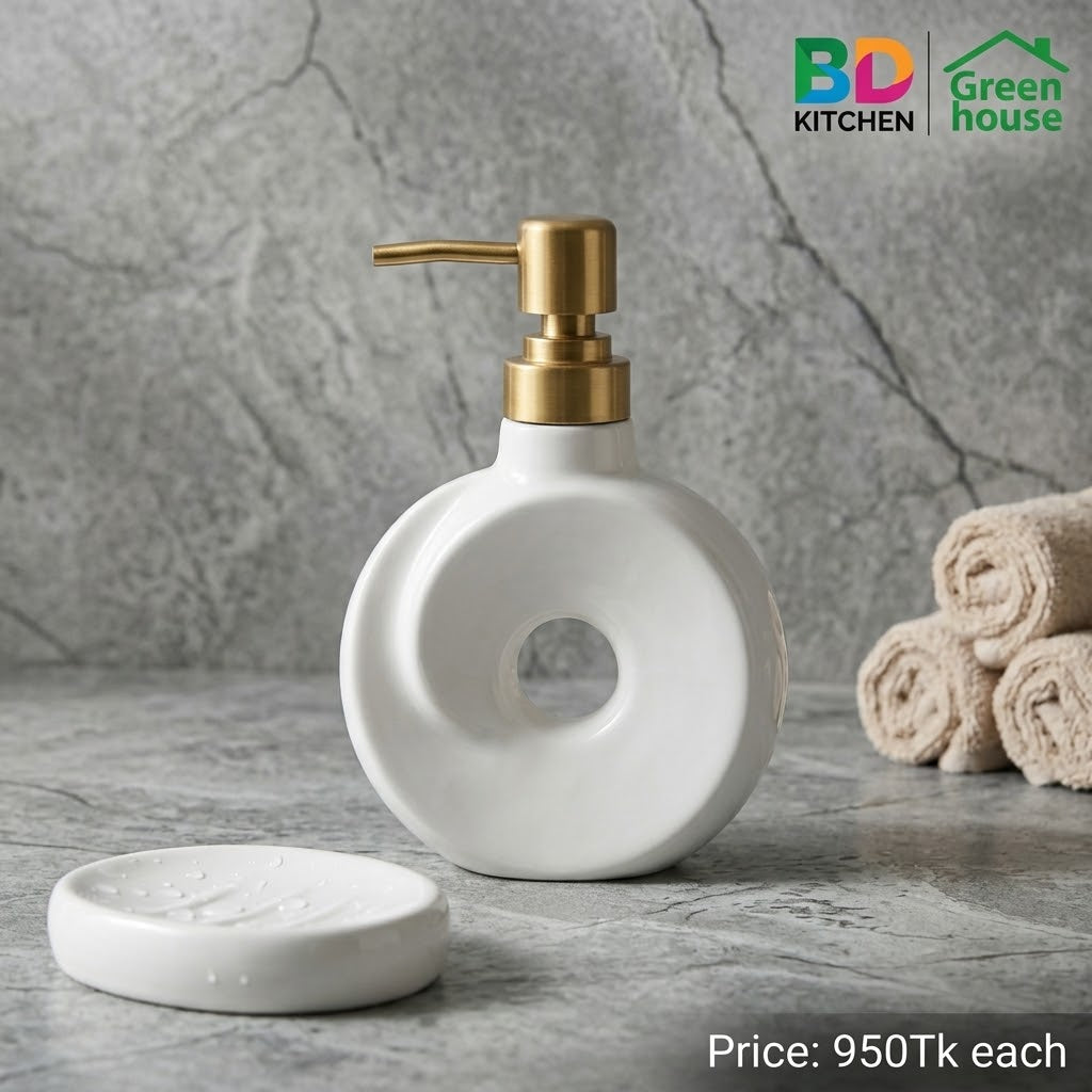 PREMIUM CERAMIC SOAP DISPENSER ✨