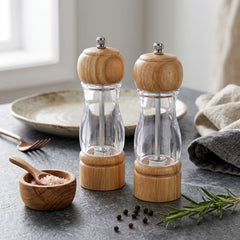 Premium Manual Spice Grinder – A Stylish Essential for Every Kitchen! ✨🌶️